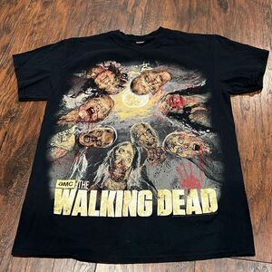 2014 The‎ walking dead graphic tee size M in EUC no size tag check measurements